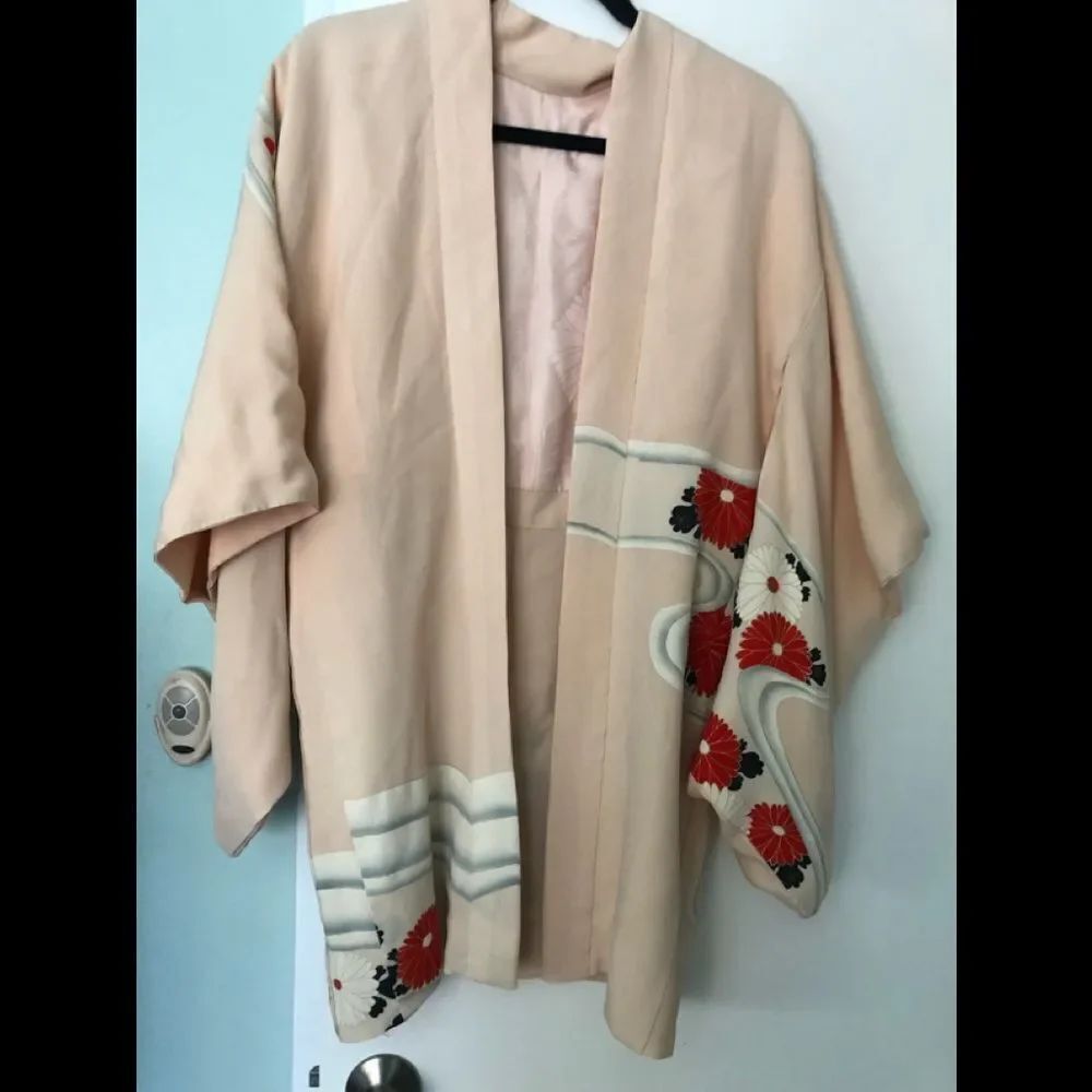 Vintage Kimono Robe Coverup Wrap